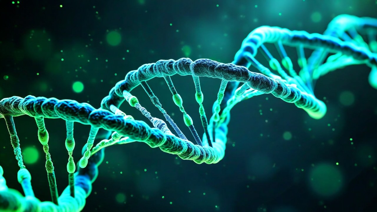 DNA helix visualization